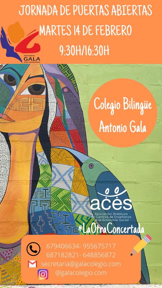 Jornada de puertas abiertas Colegio bilingüe Antonio Gala