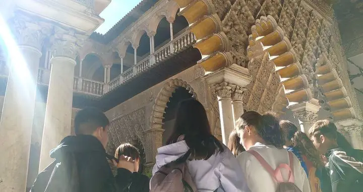 Excursión de 6º de primaria a los Reales Alcázares